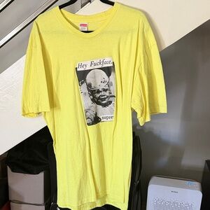 Supreme Bright Yellow Graphic Tee